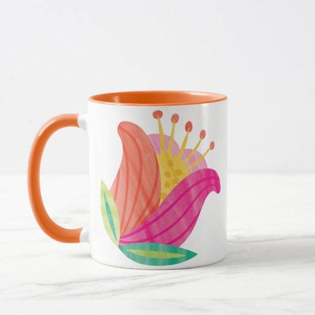 GROOVY FLOWER MUG (Left)