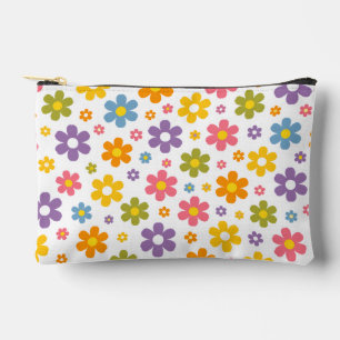 Groovy Flower Power Accessory Pouch