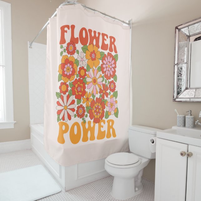 Groovy Flower Power Graphic (In Situ)