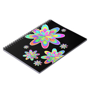 Groovy Flowers Notebook