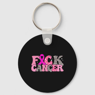 Groovy For Cancer  Keychain