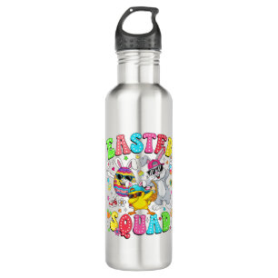 Groovy Funny Rabbit Egg Chick Easter Squad Day Men 710 Ml Water Bottle