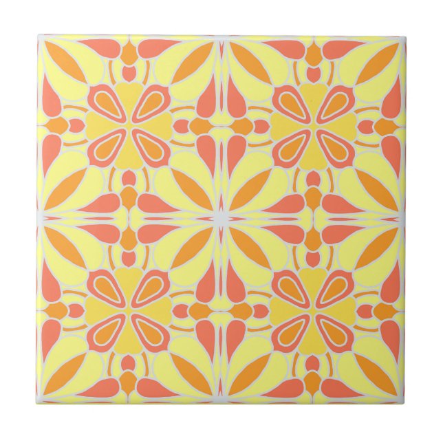 Groovy Geometric 70s Tile (Front)