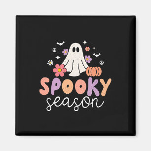 Groovy Ghost Spooky Season Magnet