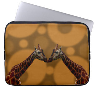 Groovy Giraffe A Go Go, Laptop Sleeve