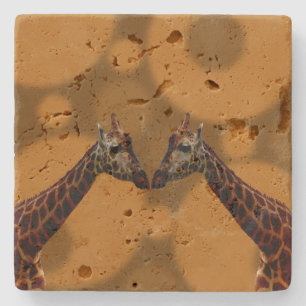 Groovy Giraffe A Go Go, Stone Coaster