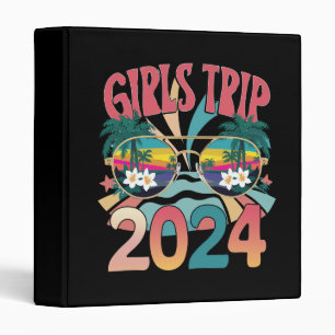 Groovy Girls Trip 2024 Weekend Summer Beach Binder