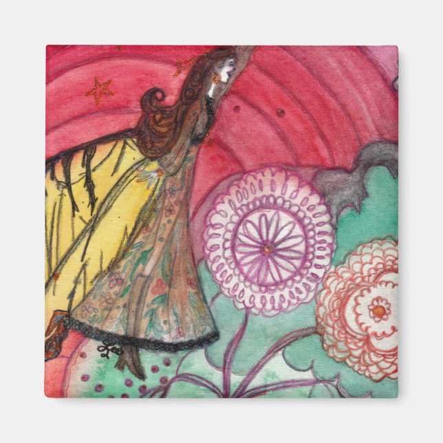 Groovy Gloria Magnet (Front)