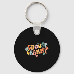 Groovy Grammy One Thankful Grammy Valentines Day M Keychain