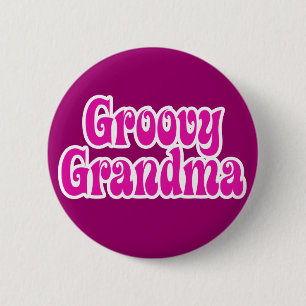 Groovy Grandma 2 Inch Round Button