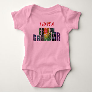 Groovy Grandma Baby Bodysuit