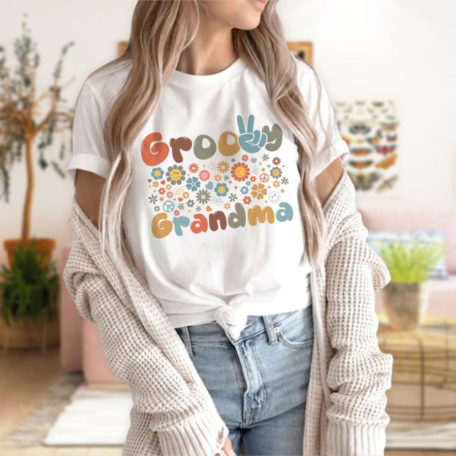 Groovy Grandma Shirt , Funny Grandma Squad  (Creator Uploaded)