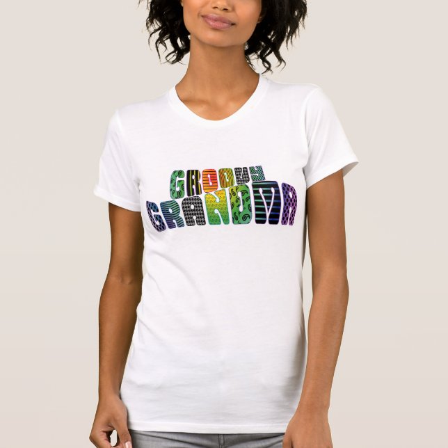 Groovy Grandma T-Shirt (Front)