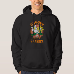 Groovy Grandpa 70s Aesthetic Nostalgia 1970's Retr Hoodie