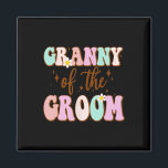Groovy Granny Of The Groom Wedding Shower From Gro Magnet<br><div class="desc">Groovy Granny Of The Groom Wedding Shower From Groom</div>
