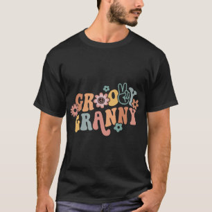 Groovy Granny One Thankful Granny Thanksgiving Chr T-Shirt