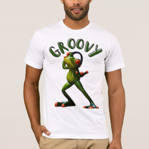 Groovy Green Frog T-Shirt