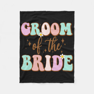 Groovy Groom Of The Bride Wedding Shower Mom From  Fleece Blanket