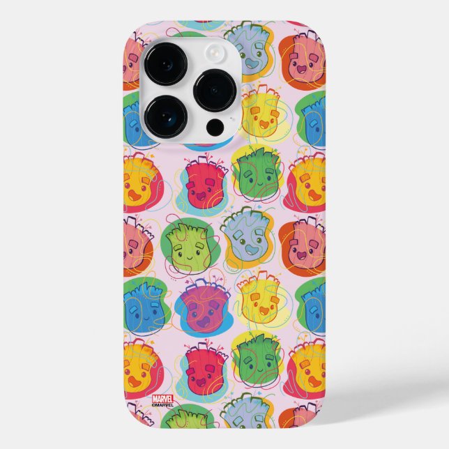 Groovy Groot Faces Case-Mate iPhone Case (Back)