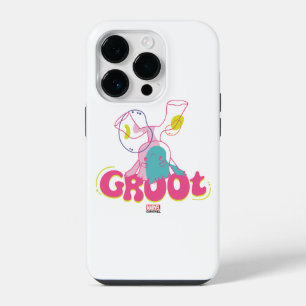 Groovy Groot Headstand iPhone 14 Pro Case