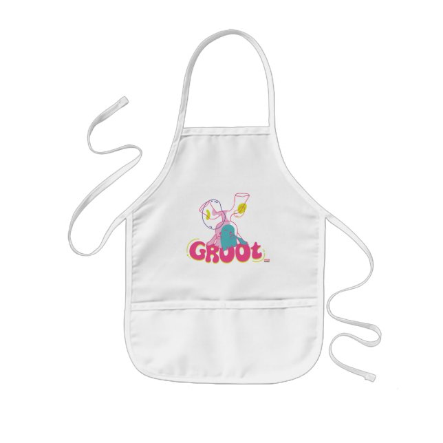 Groovy Groot Headstand Kids Apron (Front)