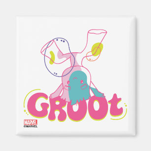 Groovy Groot Headstand Magnet