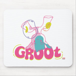 Groovy Groot Headstand Mouse Pad