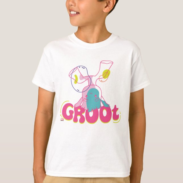 Groovy Groot Headstand T-Shirt (Front)
