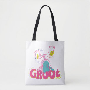 Groovy Groot Headstand Tote Bag