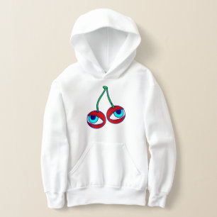 groovy halloween spooky cherry fruit eyes quirky