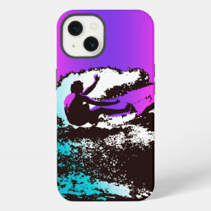 Groovy Hawaiian Surfer 1960s Retro Graphic iPhone 13 Case