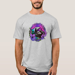 Groovy Hawaiian Surfer 1960's Retro Graphic Tee