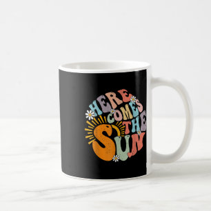 Groovy Here Comes The Sun Flower Summer Family Vac Coffee Mug