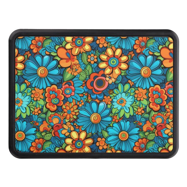 Groovy Hippie Hitch Cover (Front)