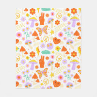 Groovy Hippie Trippy Retro Flower Funky Vibes