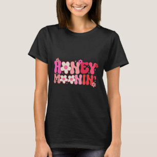 Groovy Honeymoonin Bride Bridal Shower To Honeymoo T-Shirt