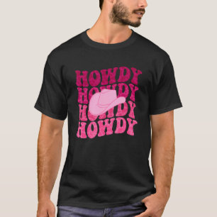 Groovy Howdy Southern Western Girl Country Rodeo C T-Shirt