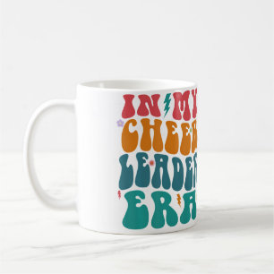 Groovy In My Cheer Coach Era Cheerleader Cheerlead Coffee Mug