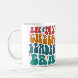 Groovy In My Cheer Coach Era Cheerleader Cheerlead Coffee Mug