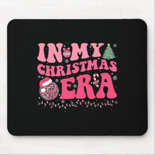 Groovy In My Christmas Era Family Matching Merry C Mouse Pad