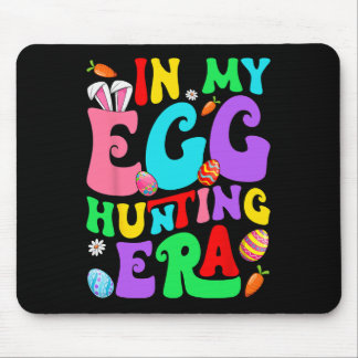 Groovy In My Egg Hunting Era Easter Eggs Easter Da Mouse Pad