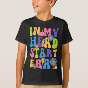 Groovy In My Head Start Era Headstart First Day Of T-Shirt