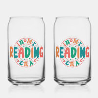 Groovy "In My Reading Era" Wavy Font Graphic