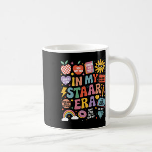 Groovy In My Star Era Teacher Rock The Test Test D Coffee Mug