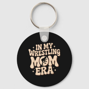 Groovy in Wrestling Mom Era Wrestler Martial Arts Keychain