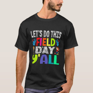 Groovy It s Field Day Vibes   For Teacher Kid 2023 T-Shirt