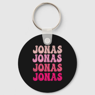 Groovy Jonas First Name D I Love Jonas Tees Meme  Keychain