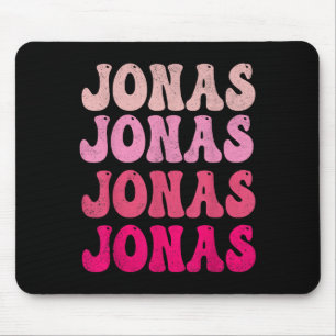 Groovy Jonas First Name D I Love Jonas Tees Meme  Mouse Pad