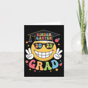 Groovy Kindergarten Graduate Happy Graduation Cl O Card