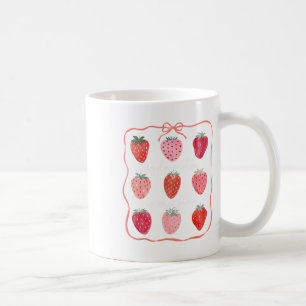 Groovy Kindergarten Is My Jam Strawberry Kinder Te Coffee Mug